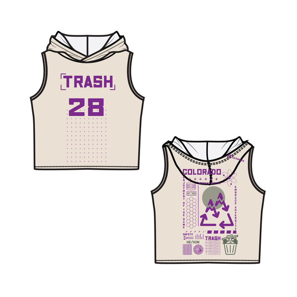 Full Sub N-Knit Sun Hoodie (SLEEVELESS HE/HIM) | Denver Mile High Trash Spring 2025