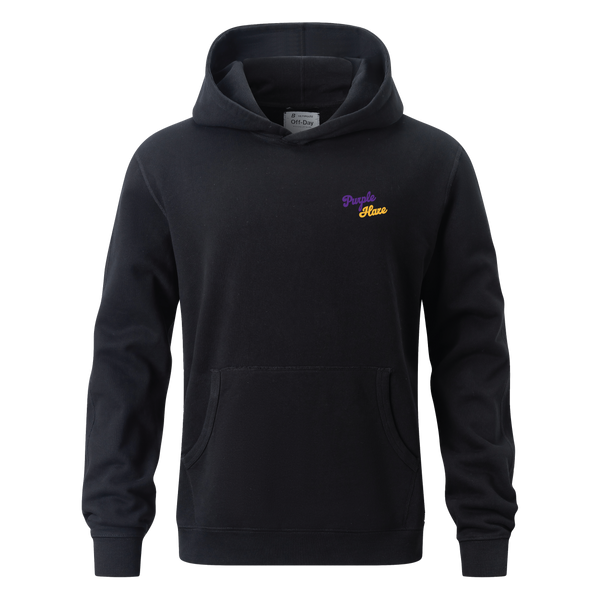 Off-Day Heavyweight Hoodie (BLACK) | Louisiana State University Purple Haze Winter 2025
