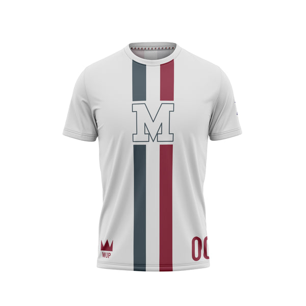 Full Sub N-Knit Short Sleeve (LIGHT RACING STRIPES) | Morehouse Fall 2024 Fan Store