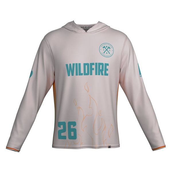 Full Sub Taiga Sun Hoodie (WHITE) | San Diego Wildfire Spring 2026
