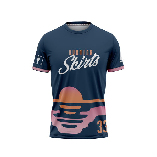 Full Sub Taiga Short Sleeve (DARK) | University of California-Santa Barbara Burning Skirts Spring 2025