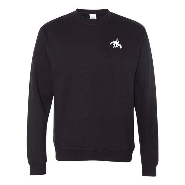 Premium Midweight Crewneck (BLACK) | University of Wisconsin-Madison Hodags Spring 2025