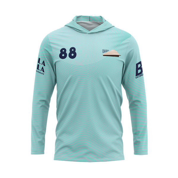Full Sub N-Knit Sun Hoodie (TEAL) | Seattle Kalakala Summer 2026