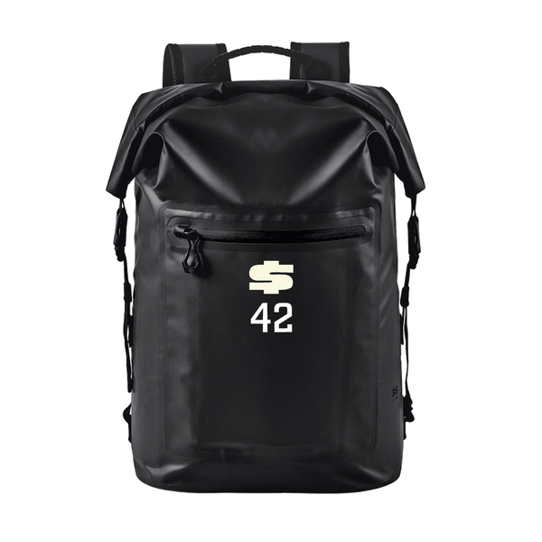 Technical Roll Top Waterproof Backpack 35L (BLACK) | Lynchburg LUT $ACK Spring 2026