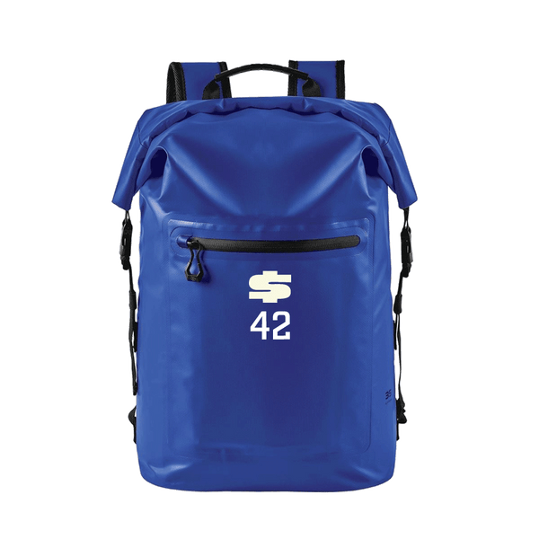 Technical Roll Top Waterproof Backpack 35L (BLUE) | Lynchburg LUT $ACK Spring 2026