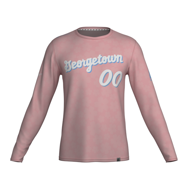 Full Sub N-Knit Long Sleeve (ALT PINK) | Georgetown University Justice Fall 2025
