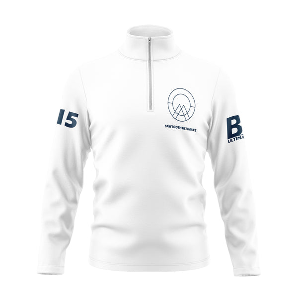 Full Sub Softflex 1/4 Zips Long Sleeve (WHITE) | Boise Sawtooth Summer 2026