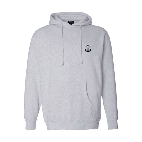 Premium Heavyweight Hoodie (Grey) | University of Rhode Island Spring 2025