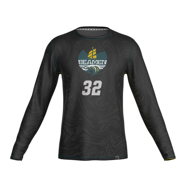 Full Sub N-Knit Long Sleeve (DARK) | North Carolina-Wilmington Seamen Fall 2025
