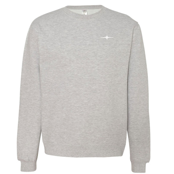 Premium Midweight Crewneck (Grey) | Carleton College Syzygy Fan Store January 2025