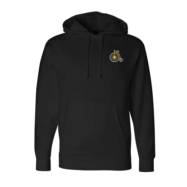 Premium Heavyweight Hoodie (BLACK) | Lexington Sprocket Summer 2025
