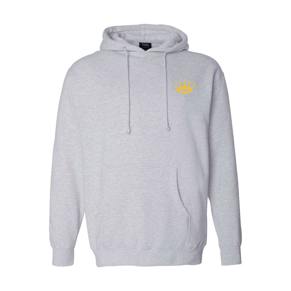 Premium Heavyweight Hoodie (Grey) | University of California Berkeley Pie Queens Summer 2024