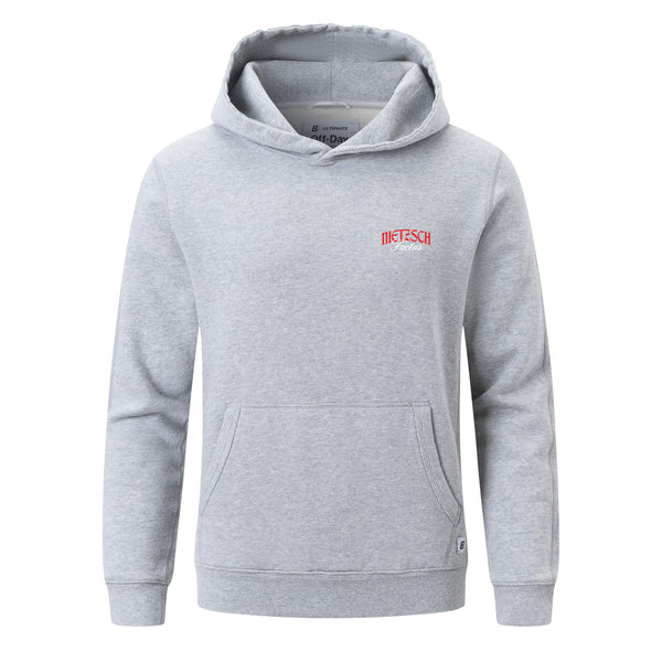 Off-Day Heavyweight Hoodie (GREY) | Wesleyan University Nietzsch Factor Ultimate Spring 2026