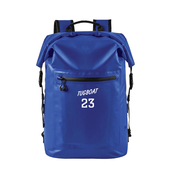 Technical Roll Top Waterproof Backpack 35L (BLUE) | Denver Tugboat Spring 2026