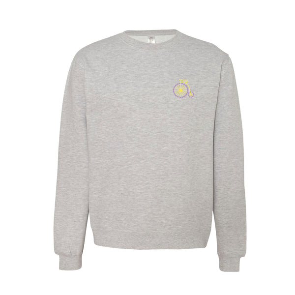 Premium Midweight Crewneck (GREY) | Lexington Sprocket Summer 2025