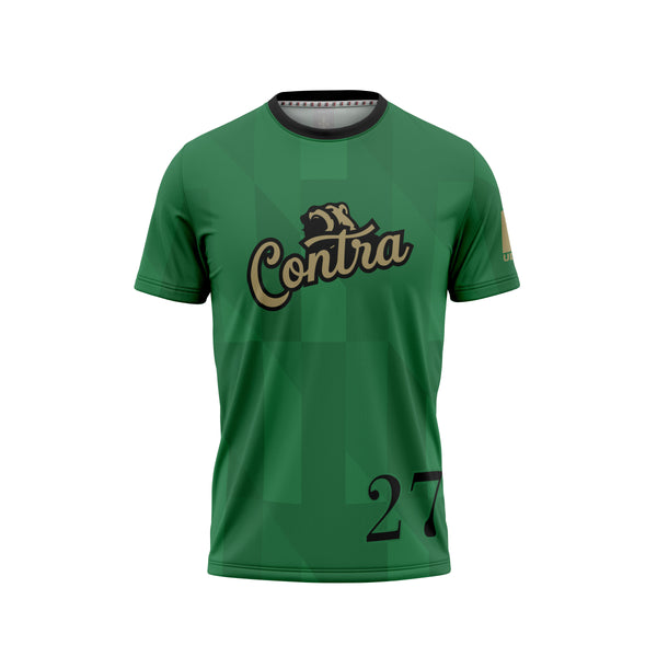 Full Sub N-Knit Short Sleeve (GREEN ALT) | Washington University Contra Fall 2024