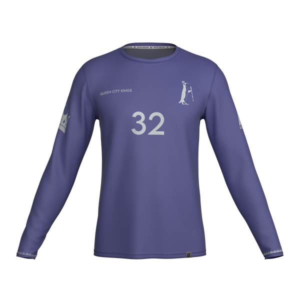 Full Sub N-Knit Long Sleeve (DARK) | Charlotte Queen City Kings Spring 2026