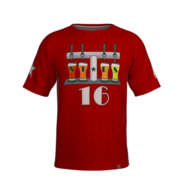 Full Sub N-Knit Short Sleeve (RED) | College Park Town Hall Stars Spring 2026