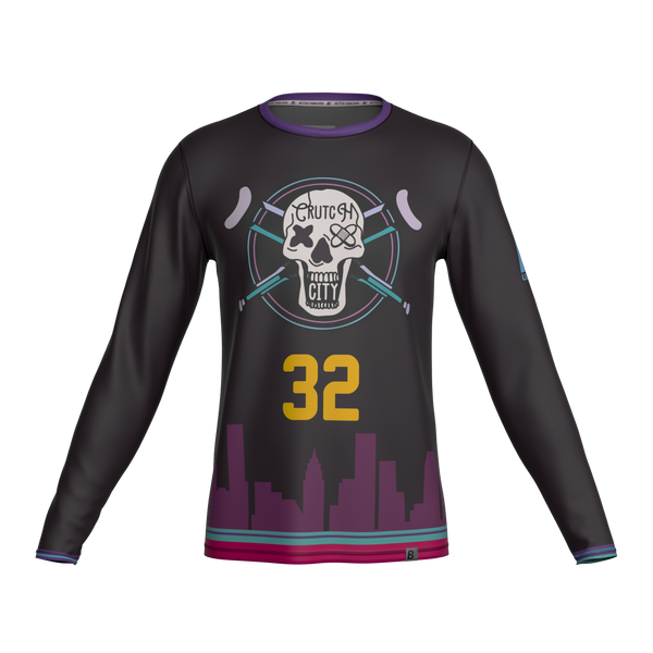 Full Sub N-Knit Long Sleeve (DARK) | Houston Crutch City Summer 2026