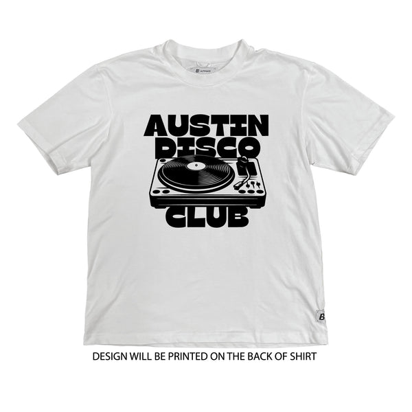 Off-Day Cotton Tee (ADC SCR) | Austin Disco Club July 2026
