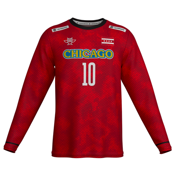Full Sub APX Long Sleeve (RED) | Chicago Machine Fall 2026