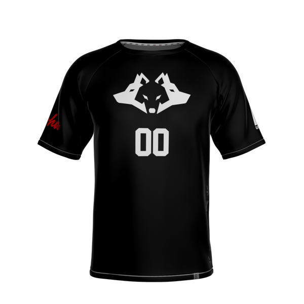 Full Sub N-Knit Short Sleeve (BLACK) | North Carolina State University Alpha Winter 2025