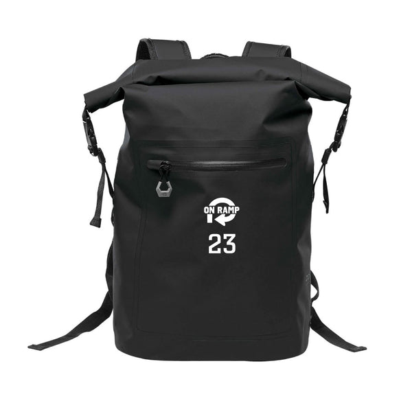 Technical Roll Top Waterproof Backpack 35L (ONRAMP) | Indianapolis Ultimate I-69 OnRamp Parking Lot Summer 2025