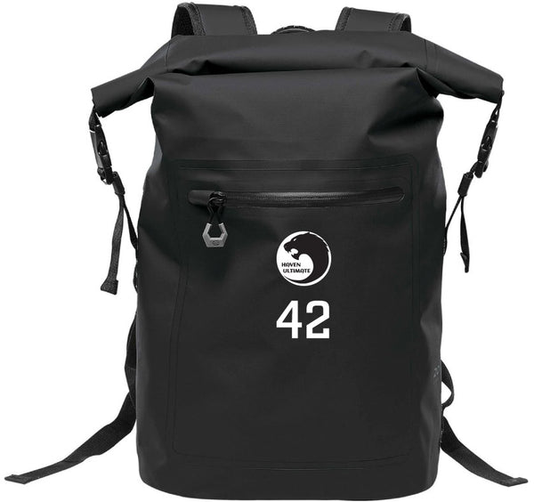 Technical Roll Top Waterproof Backpack 35L (BLACK) | Strath Haven High School Ultimate Spring 2026