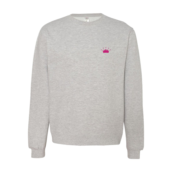 Premium Midweight Crewneck (GREY) | Middlebury College Pranksters Fan Store Spring 2025