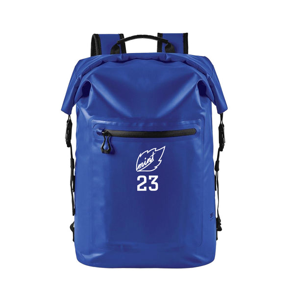 Technical Roll Top Waterproof Backpack 35L (BLUE) | Atlanta Mint Spring 2026