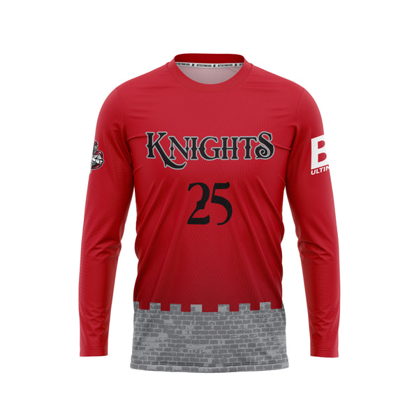 Full Sub N-Knit Long Sleeve (DARK) | Arcadia University Knights Ultimate Fall 2025