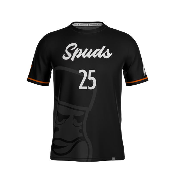 Full Sub N-Knit Short Sleeve (BLACK) | Rochester Institute of Technology Spudheds Fall  2025