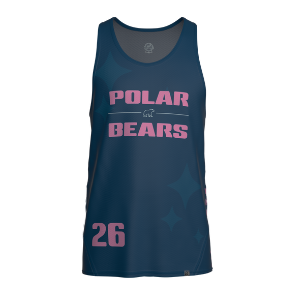 Full Sub N-Knit Singlet (NAVY) | San Francisco Polar Bears Summer 2026