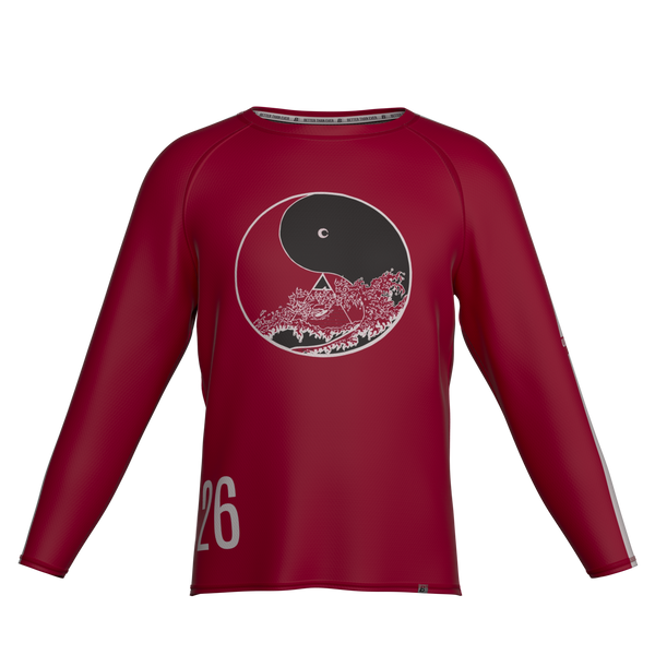 Full Sub N-Knit Long Sleeve (RED) | Portland Red Tide Spring 2026