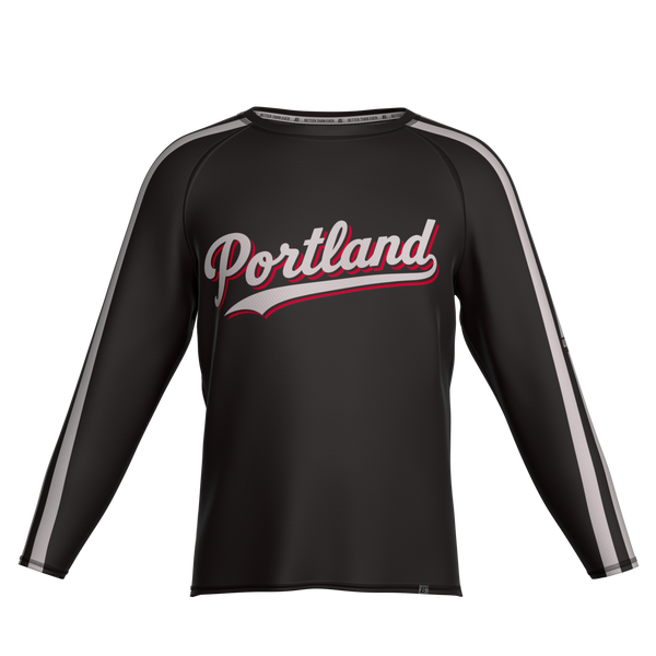 Full Sub N-Knit Long Sleeve (ALT BLACK) | Portland Red Tide Spring 2026