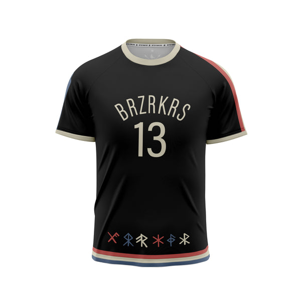 Full Sub N-Knit Short Sleeve (Black) | St. Olaf College Berzerkers Winter 2025