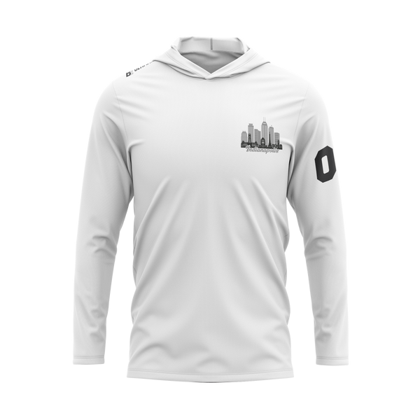 Full Sub N-Knit Sun Hoodie (WHITE I69) | Indianapolis Ultimate I-69 OnRamp Parking Lot August 2026
