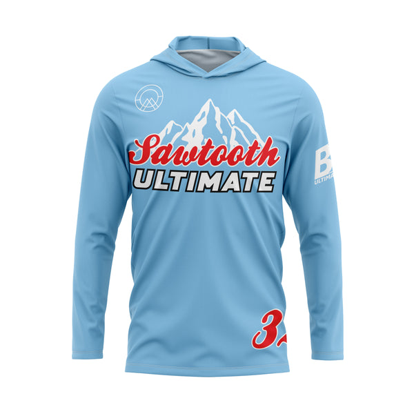 Full Sub Taiga Sun Hoodie (BLUE) | Boise Sawtooth Summer 2026
