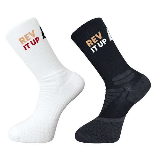 Enduro Socks (REV IT UP LOGO) | Richmond Revival August 2025