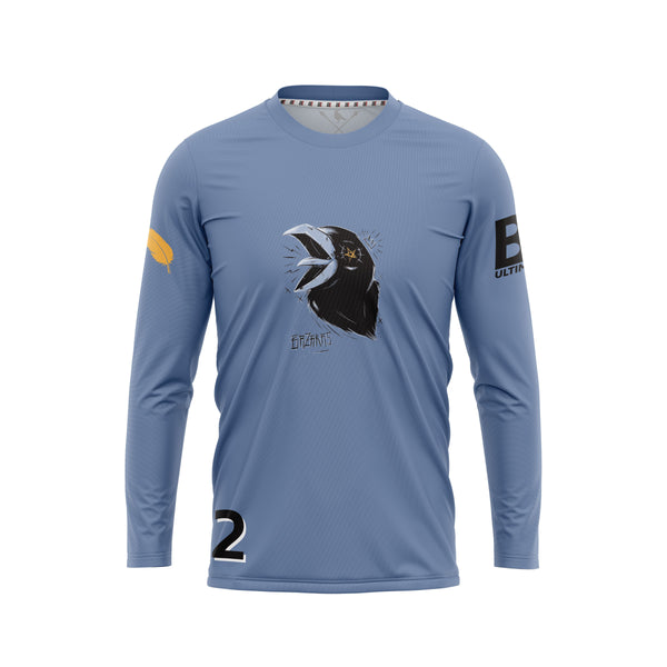 Full Sub N-Knit Long Sleeve (Blue) | St. Olaf College Berzerkers Winter 2025