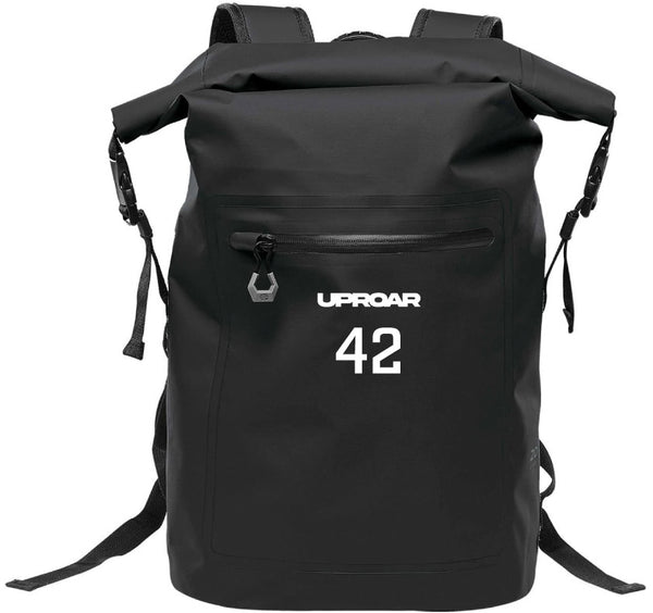 Technical Roll Top Waterproof Backpack 35L (BLACK) | University of Portland UPRoar Winter 2024