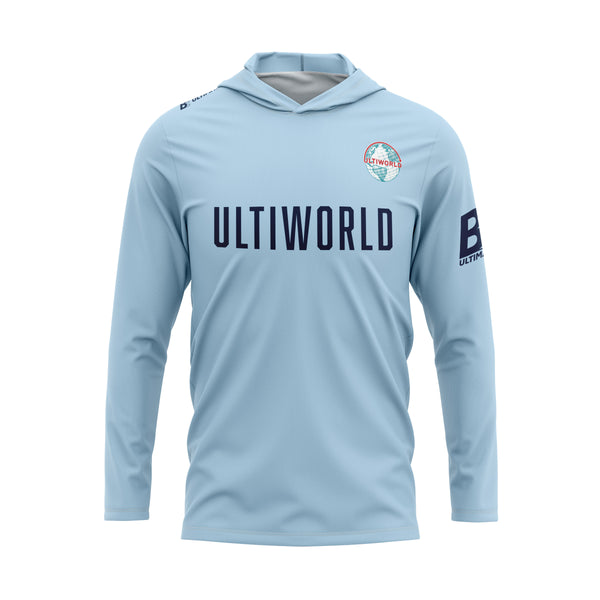Full Sub N-Knit Sun Hoodie (BLUE) | Ultiworld Spring 2025
