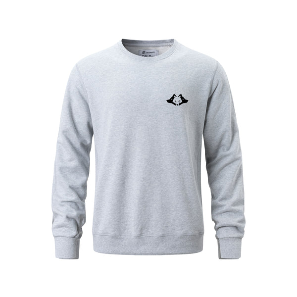 Off-Day Heavyweight Crewneck (GREY) | North Carolina State University Alpha Winter 2025