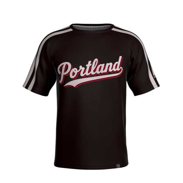 Full Sub N-Knit Short Sleeve (ALT BLACK) | Portland Red Tide Spring 2026