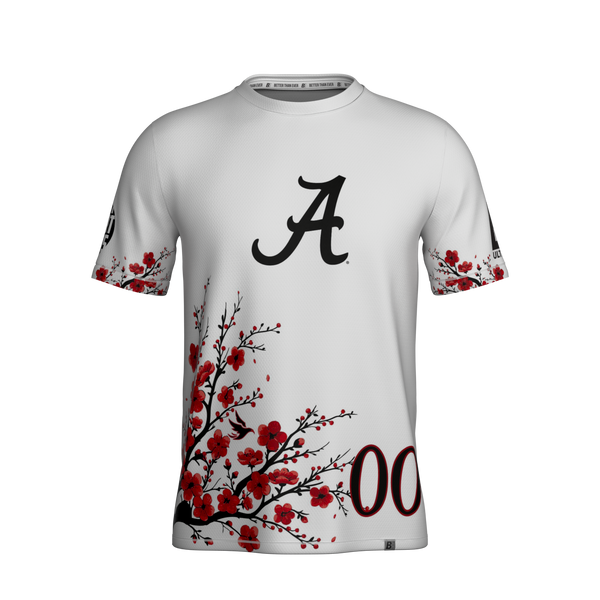 Full Sub N-Knit Short Sleeve (WHITE) | University of Alabama Yellow Hammer Fall 2025