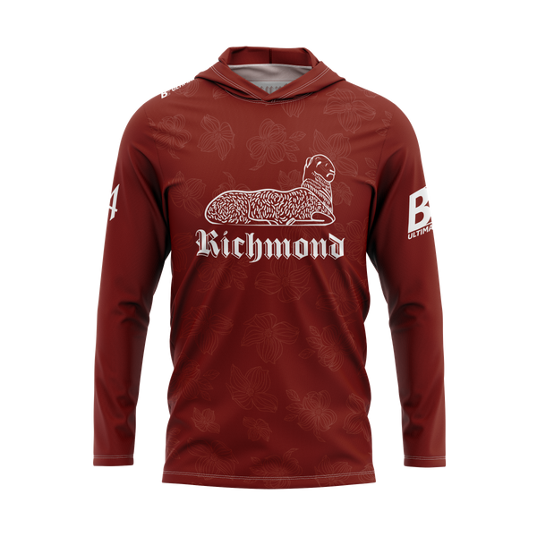 Full Sub N-Knit Sun Hoodie (RED) | Richmond Crypt Spring 2026