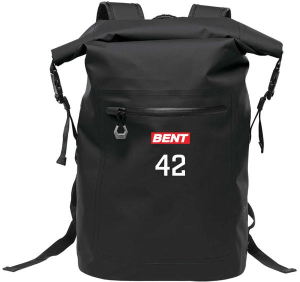 Technical Roll Top Waterproof Backpack 35L (BLACK) | New York BENT Fall 2025