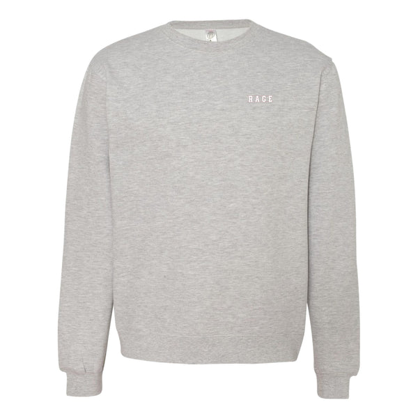 Premium Midweight Crewneck (Grey) | Santa Clara University Rage Winter 2025