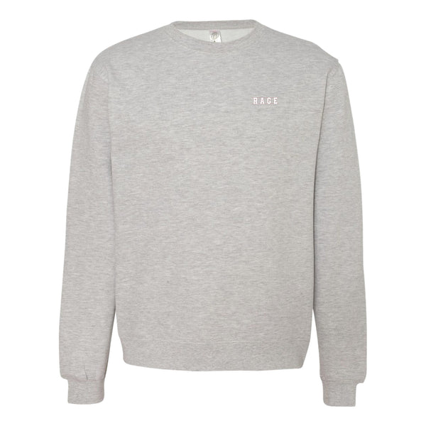 Premium Midweight Crewneck (Grey) | Santa Clara University Rage Winter 2025