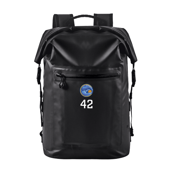 Technical Roll Top Waterproof Backpack 35L (BLACK) | Boston Roundnet Summer 2025 Organizers